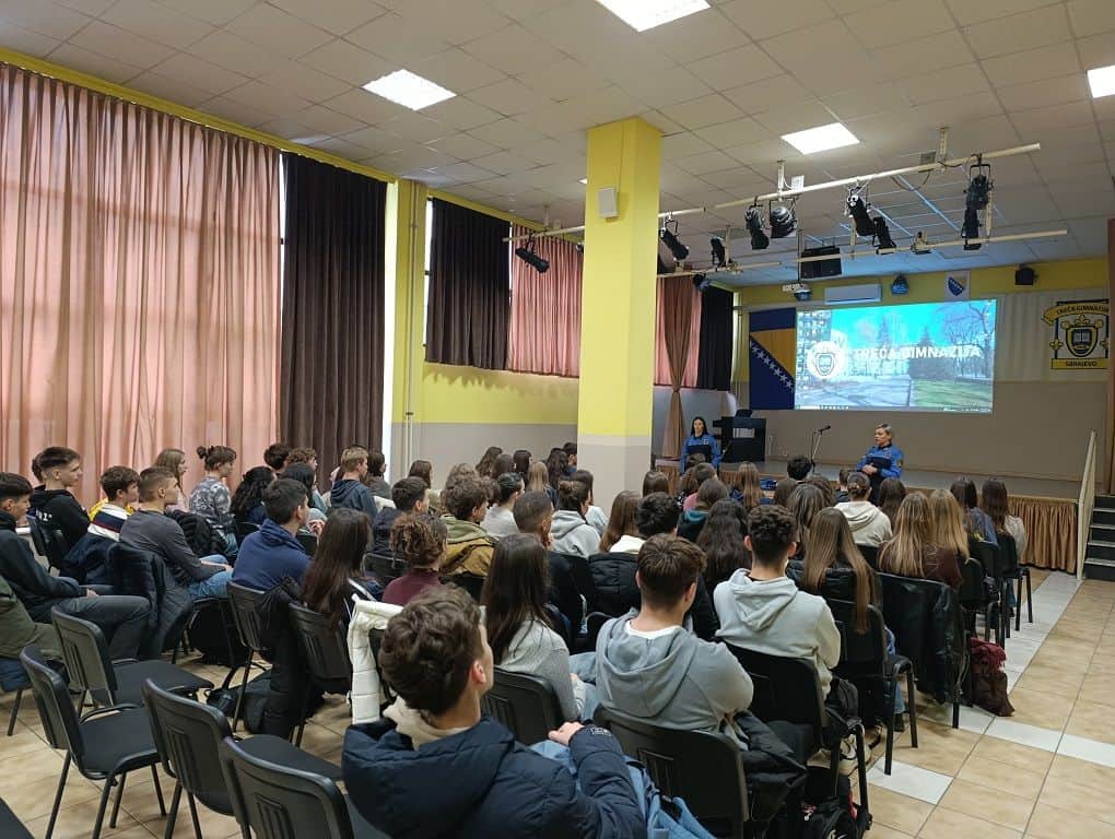 Edukacija o prevenciji maloljetničkog prijestupništva za učenike prvih razreda | Treća gimnazija Sarajevo
