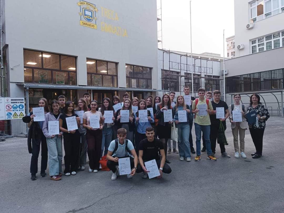 Svečana dodjela DSD diploma | Treća gimnazija Sarajevo
