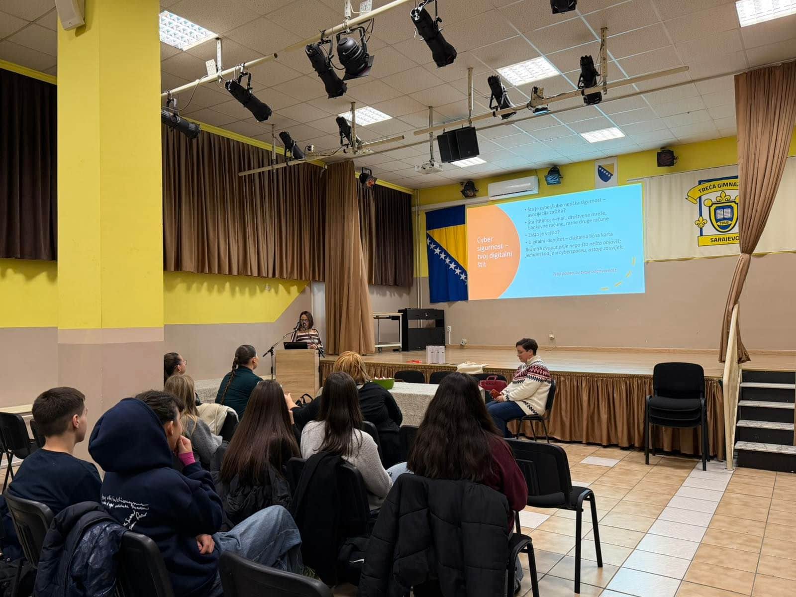 RADIONICA O CYBER SIGURNOSTI U TREĆOJ GIMNAZIJI | Treća gimnazija Sarajevo