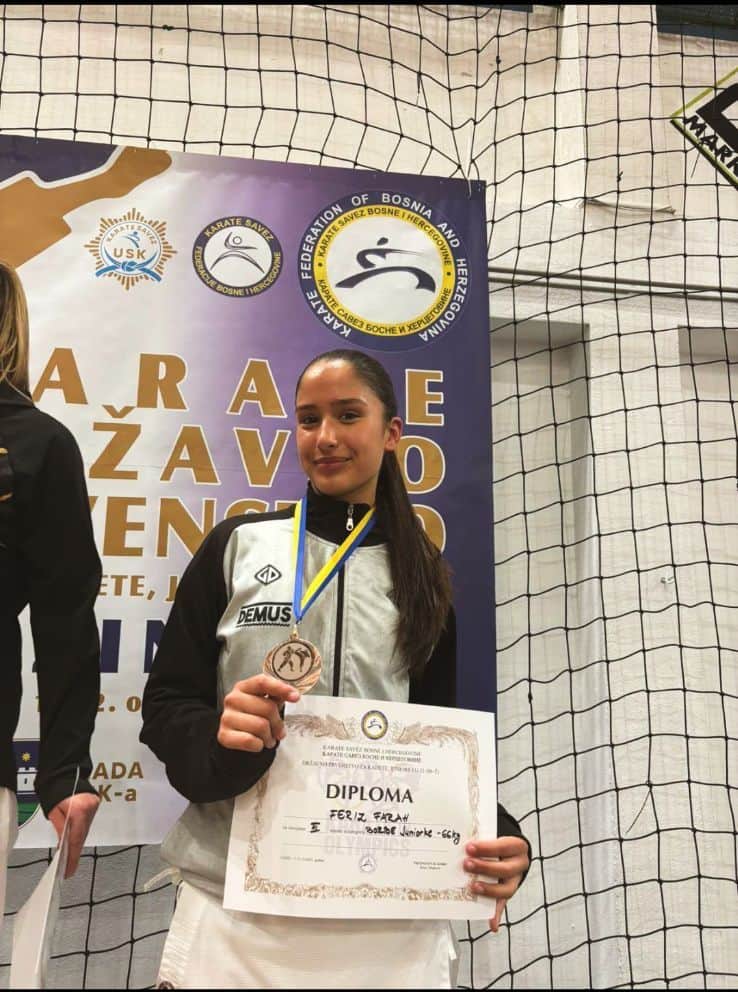 Farah Feriz - prvakinja Kantona Sarajevo | Treća gimnazija Sarajevo